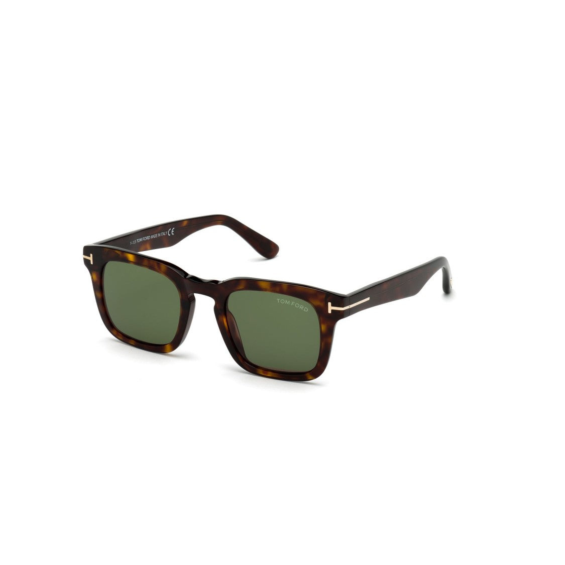 Tom Ford Ft0751 Classic Square Tortoiseshell Sunglasses