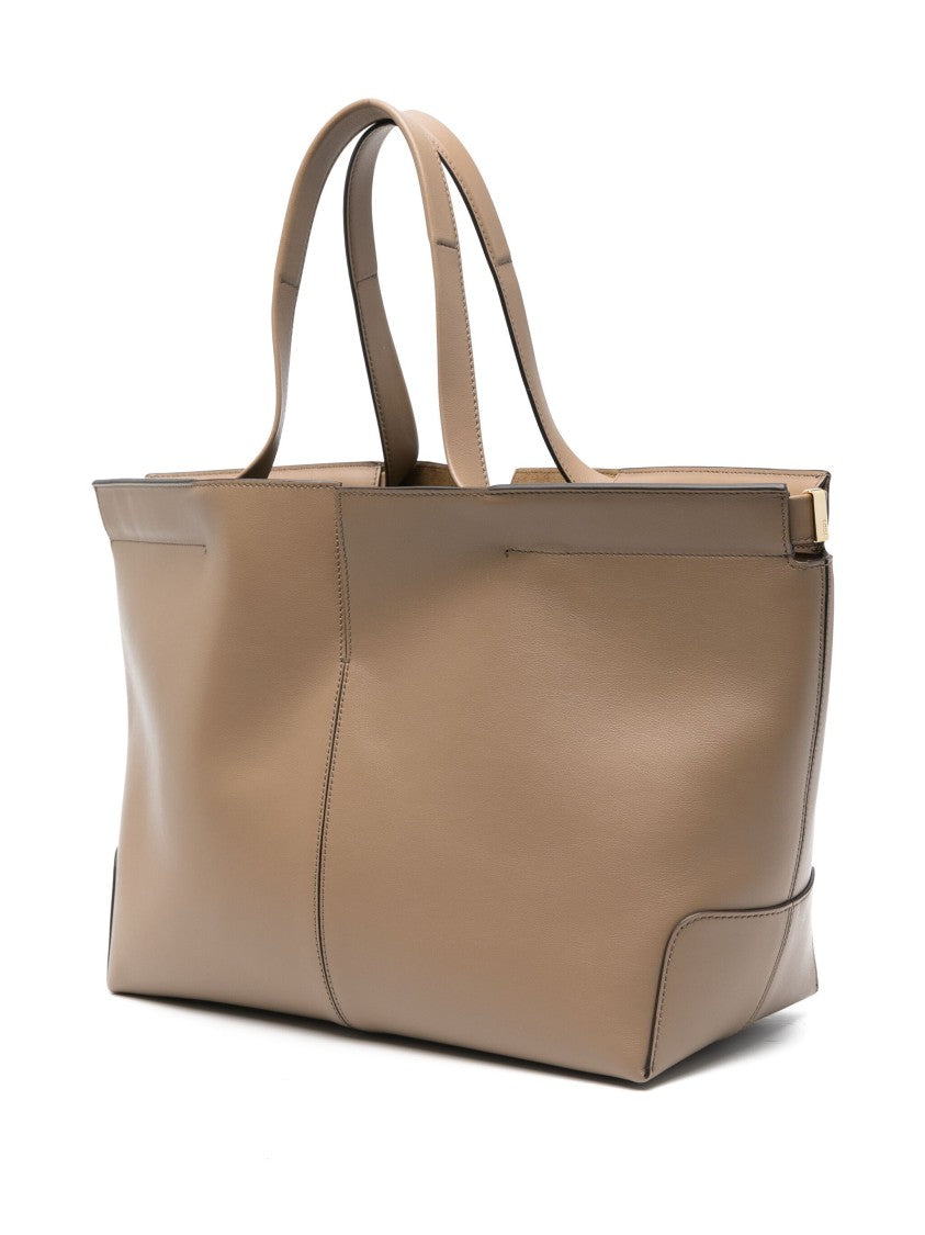 Tod's Deconstructed Calfskin Tote Bag