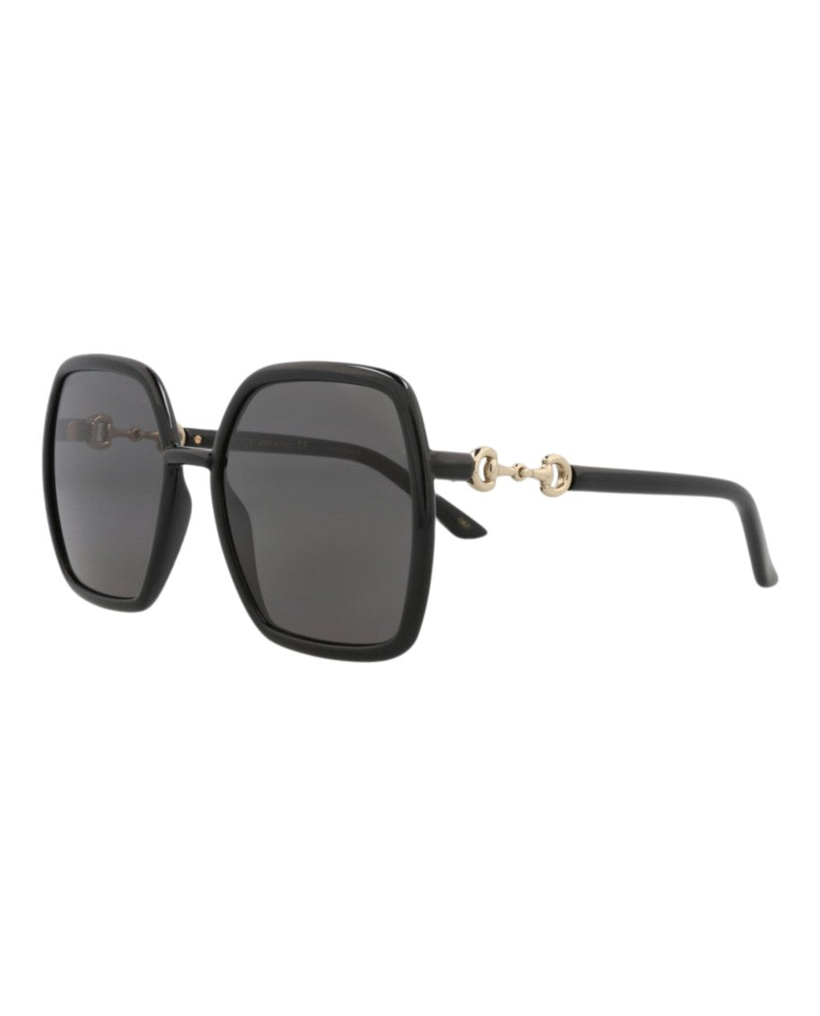 Gucci Square-Frame Injection Sunglasses