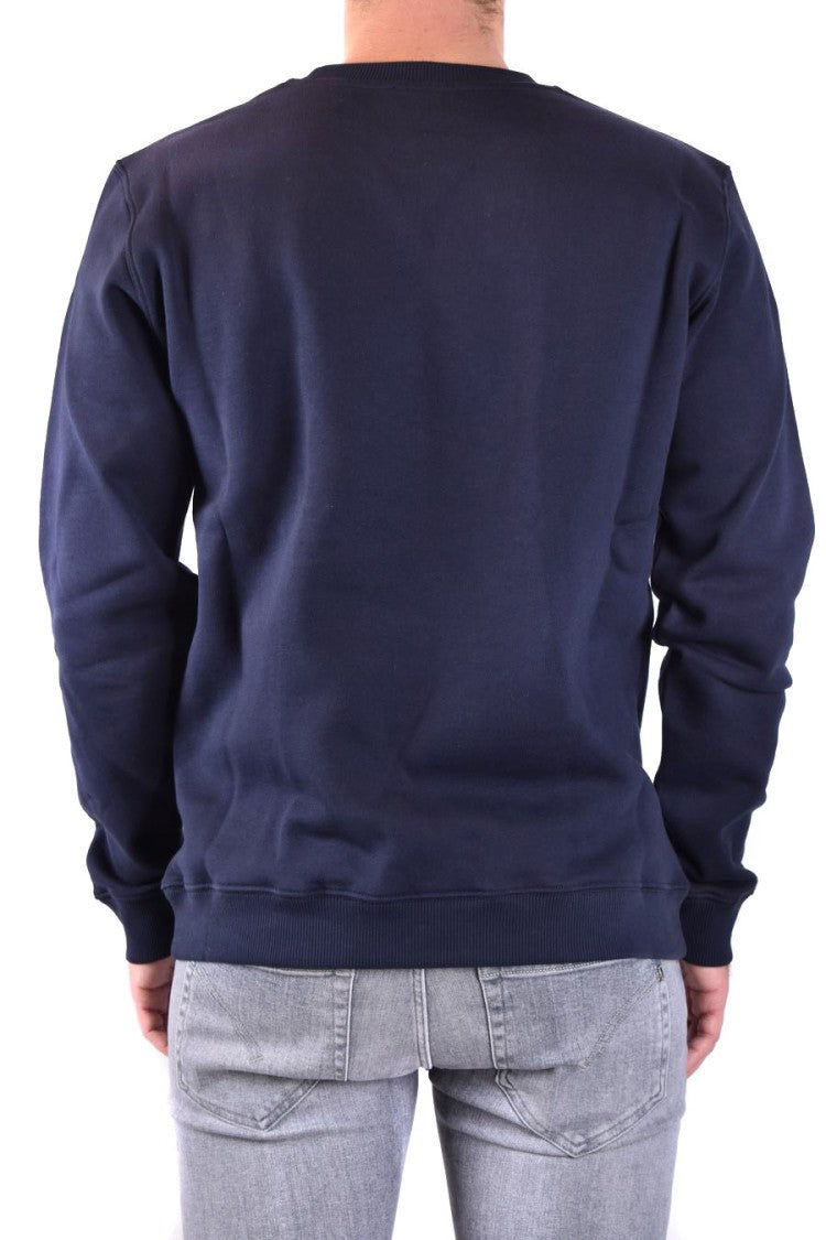 Dondup Multicolor Cotton Sweatshirt With Ribbed Details