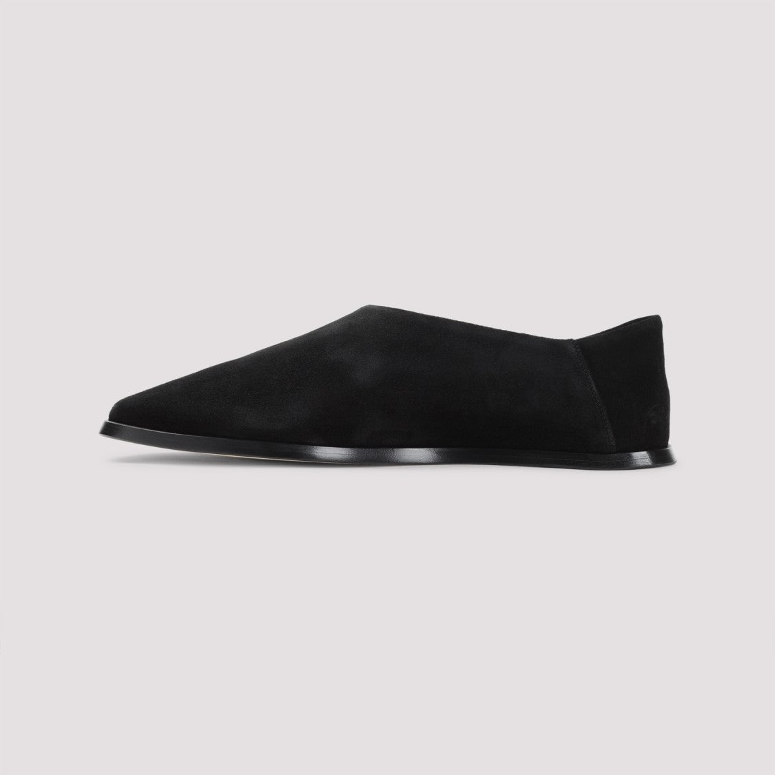 Fear Of God Black Suede Slip-On Sneakers