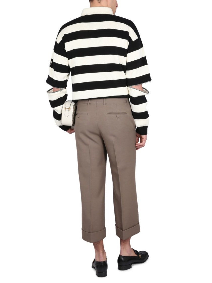 Gucci Textured Gabardine Shorts With Covered Finish