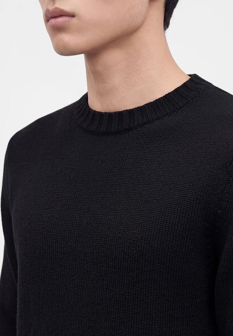 Dondup Ribbed Crew Neck Knit Sweater