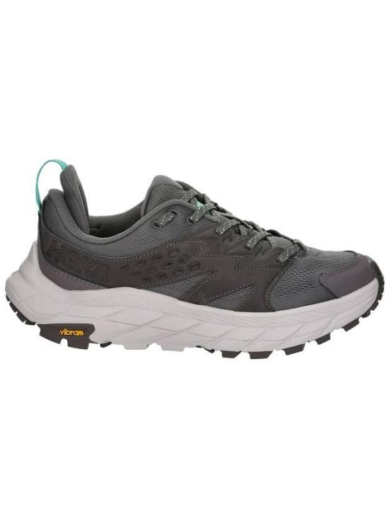 Hoka Breathable Mesh Sneakers With Rugged Vibram Outsole