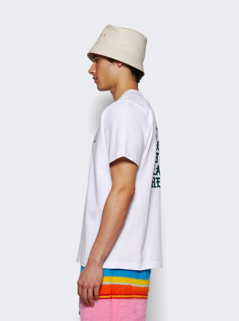 Casablanca Looking At The Beauty Of The World Tee White