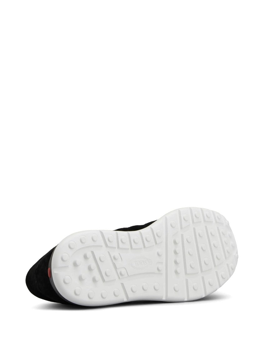 Tod's Black Sneakers Low-Profile Suede Sneakers