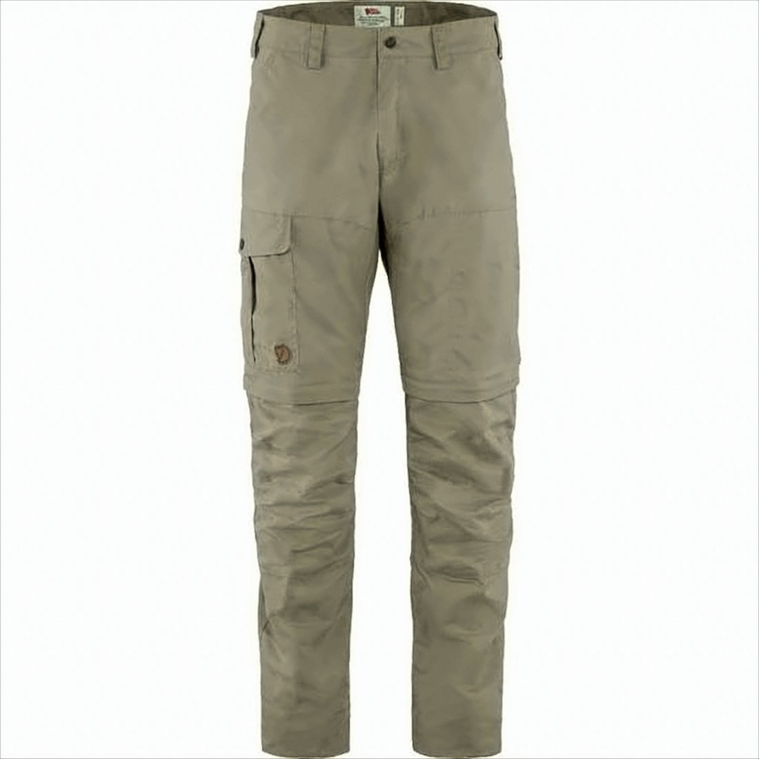 Fjallraven Kanken Structured Straight Pants With Cargo Pockets And Reinforced Knees