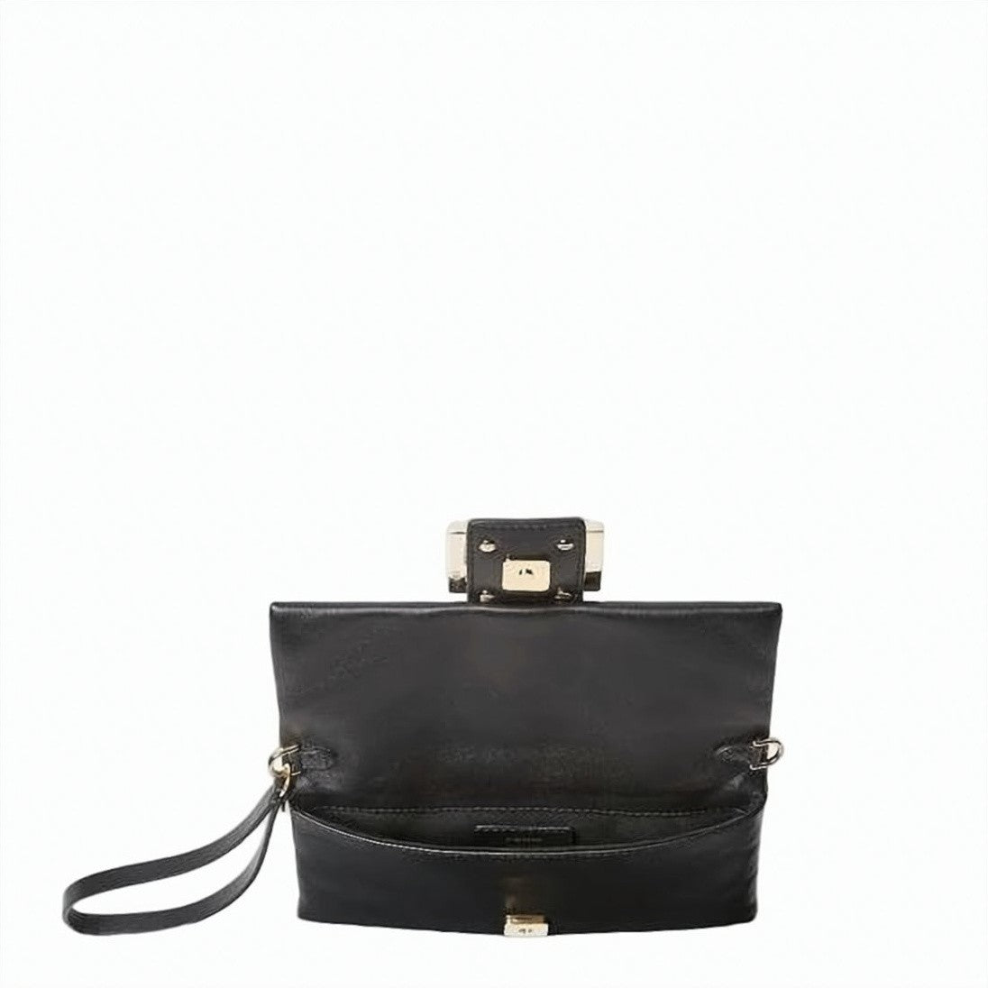 Fendi Rectangular Lambskin Shoulder Bag