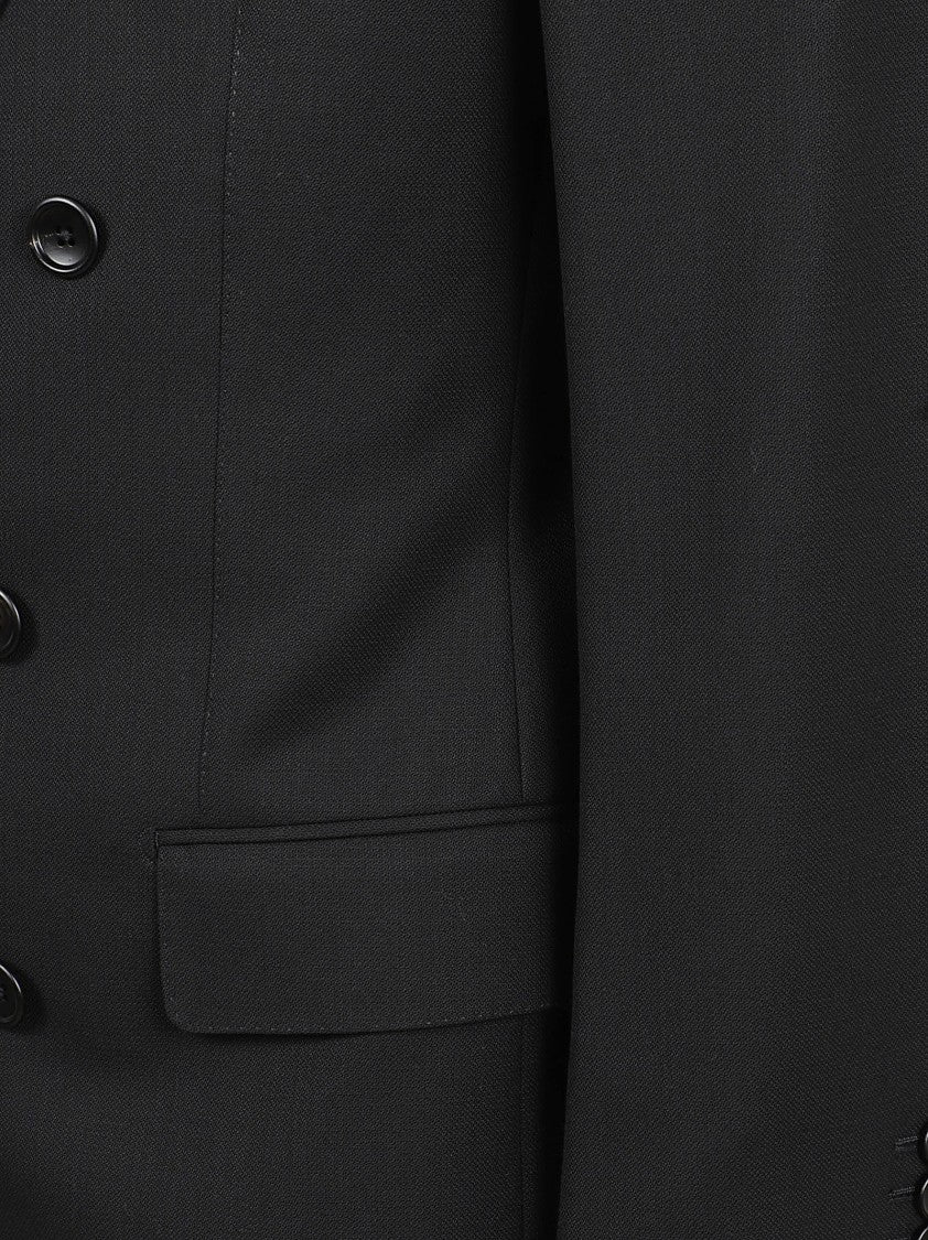 Tom Ford Peak Lapel Double-Breasted Wool Jacket