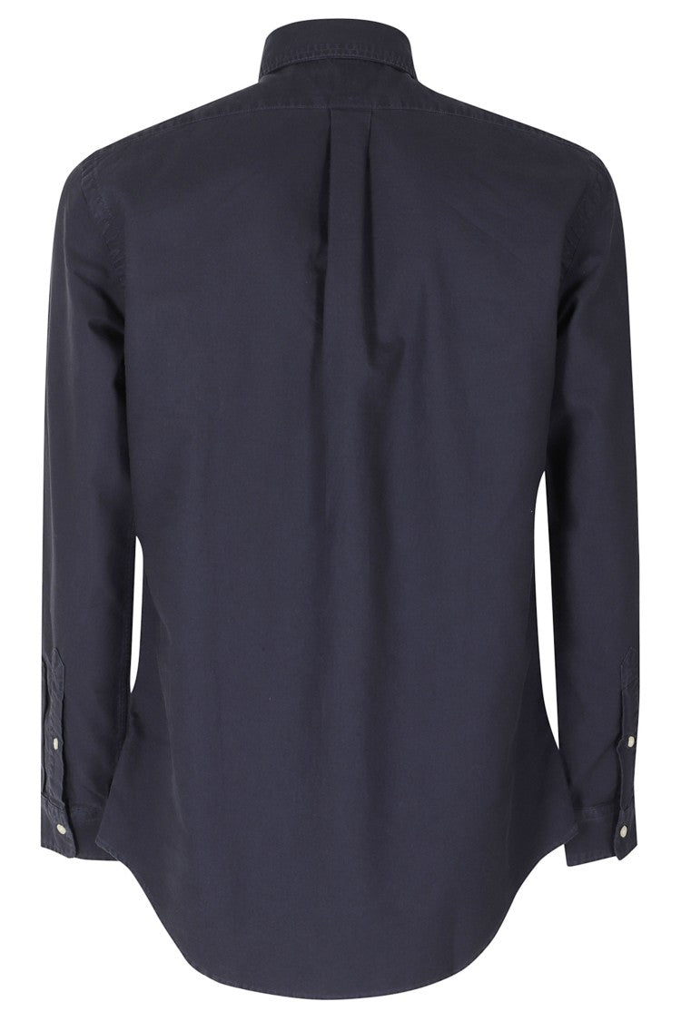 Polo Ralph Lauren Navy Oxford Cotton Button-Down Casual Shirt