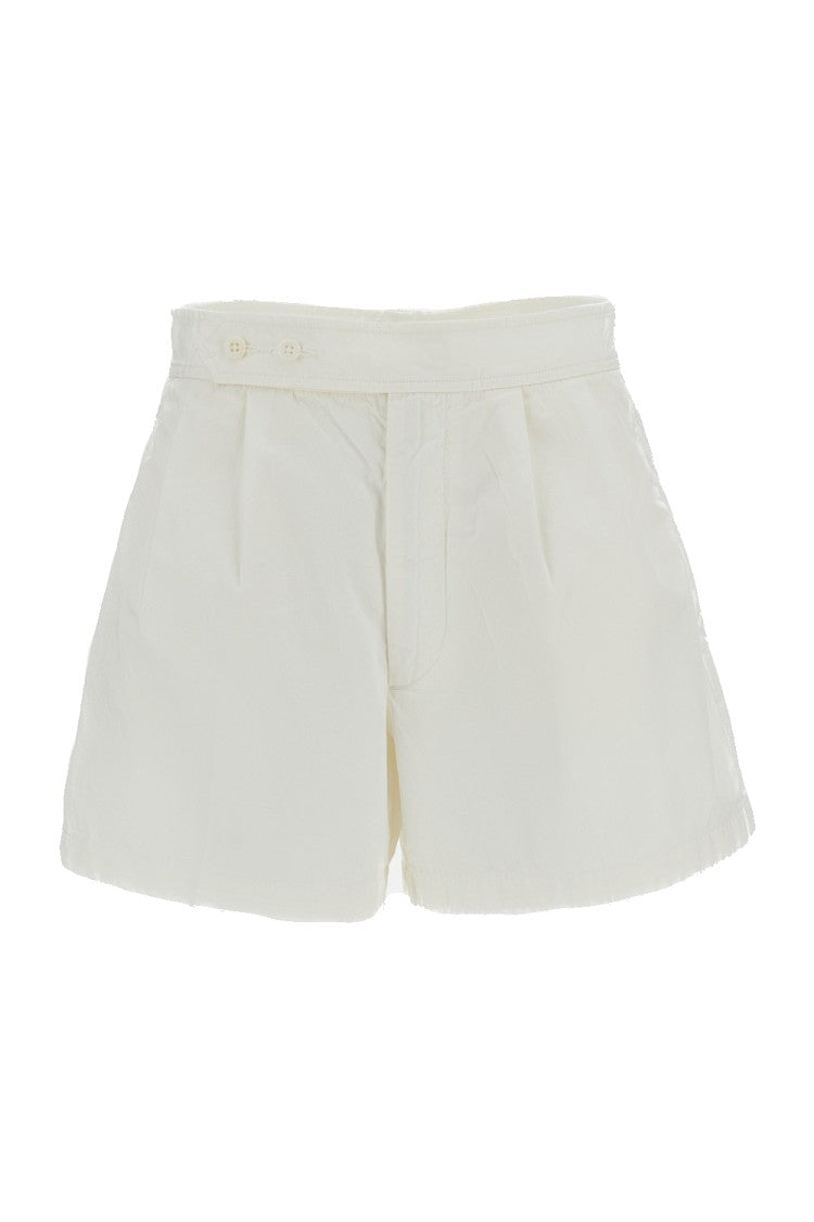 Polo Ralph Lauren Wide-Leg Woven Cotton Shorts With Pleated Detail