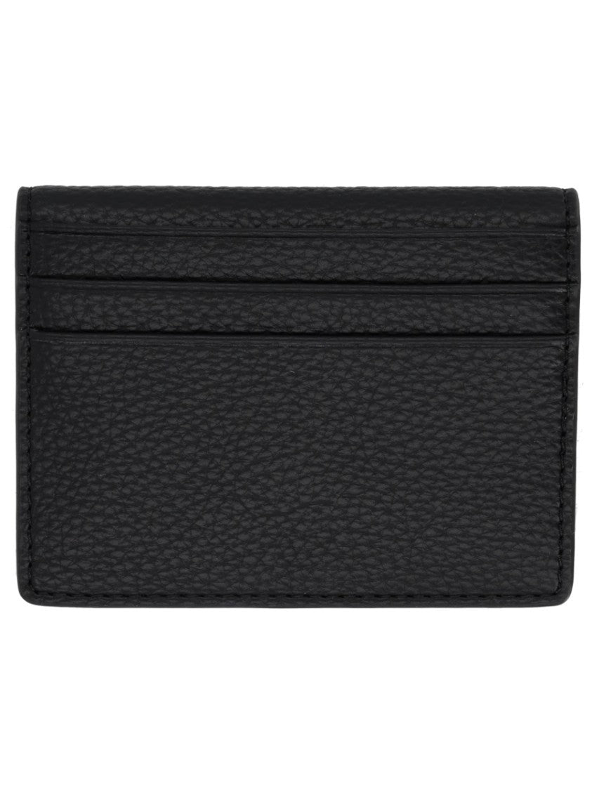 Vivienne Westwood Textured Multiple Slots Polyurethane Wallet