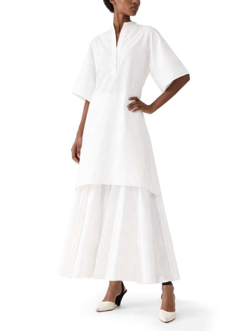 Jacquemus Moisson Oversized Asymmetrical Hem Tunic Shirt