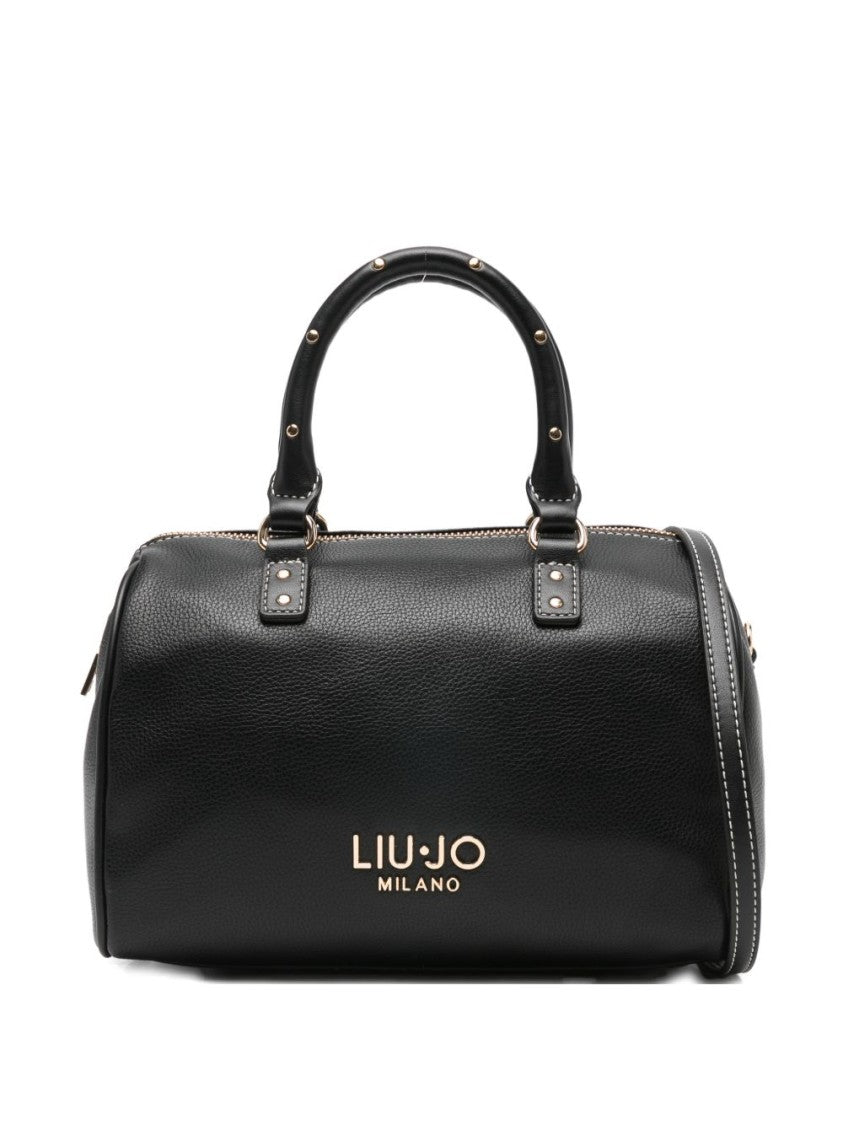 Liu Jo Structured Handbag In Textured Synthetic Leather