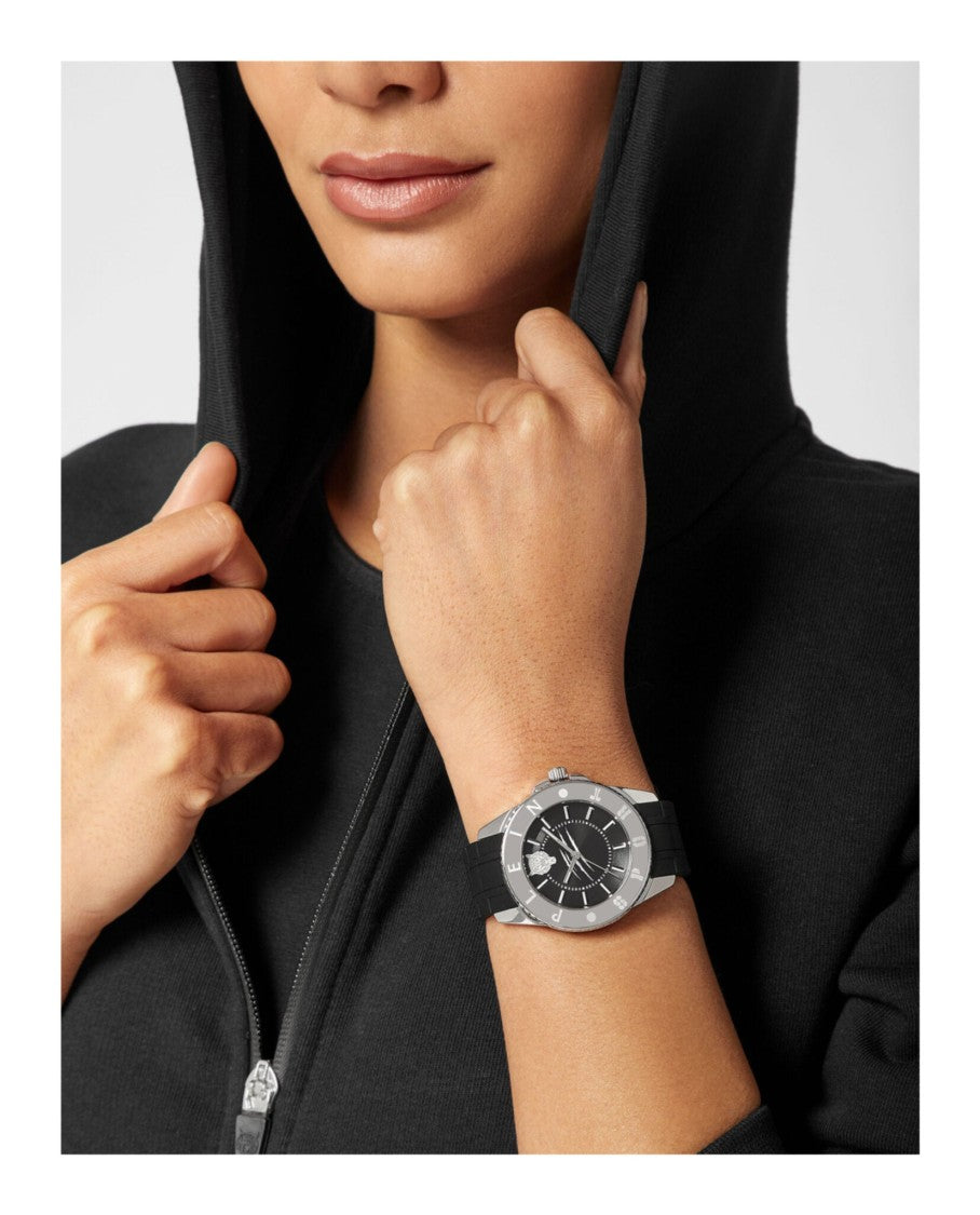 Plein Sport Three-Hand Quartz Movement Watch With Stainless Steel Case