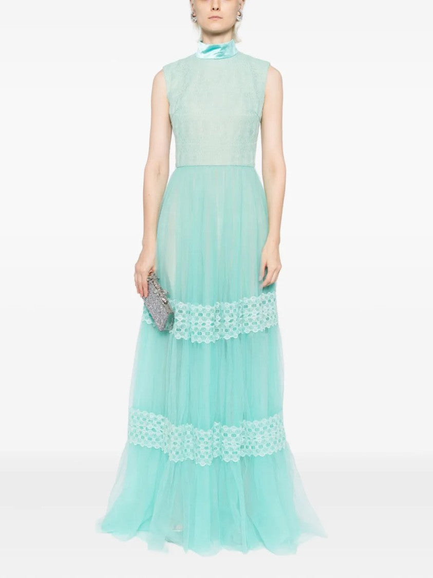 Saiid Kobeisy Lace Long Dress