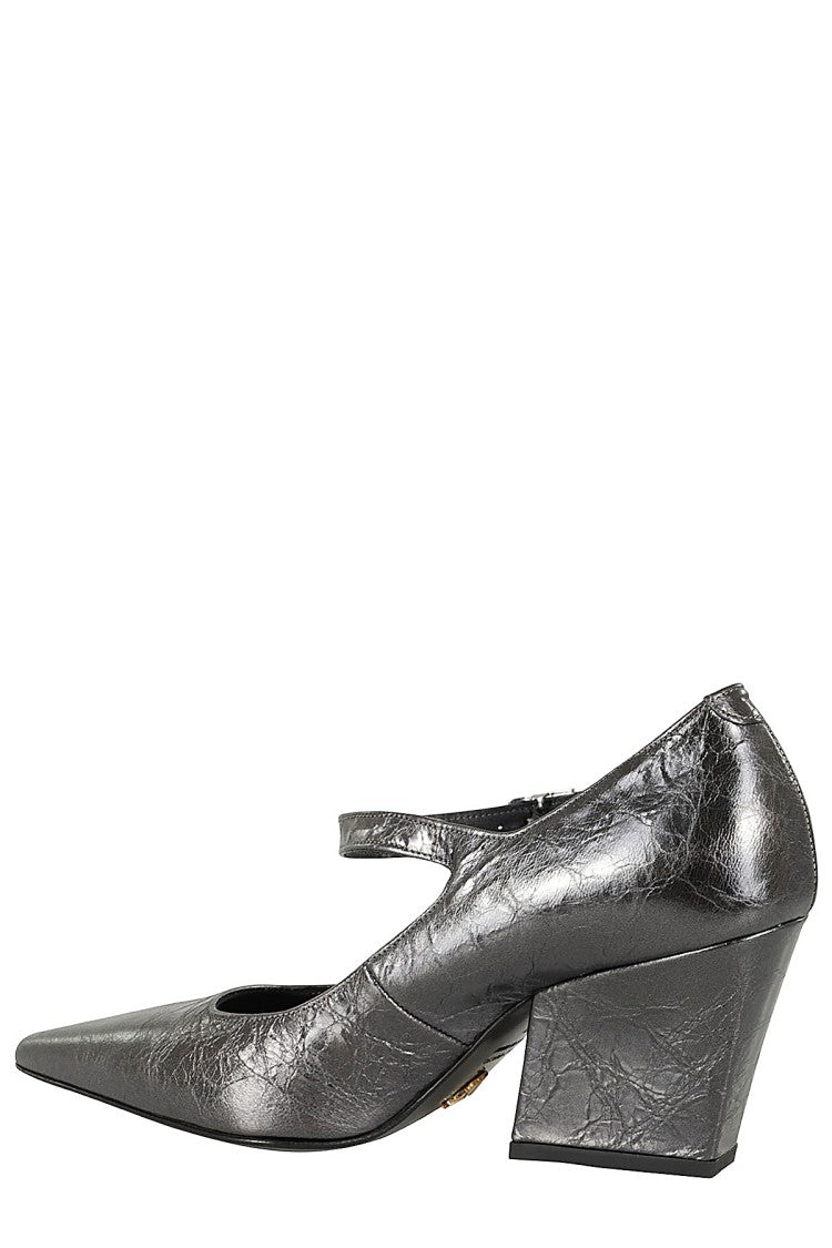 Giampaolo Viozzi Bomber Lame Pumps