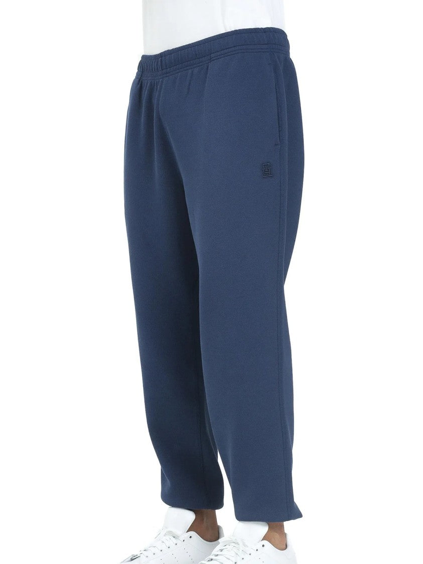 Tommy Hilfiger Blue Technical Cotton-Blend Track Pants