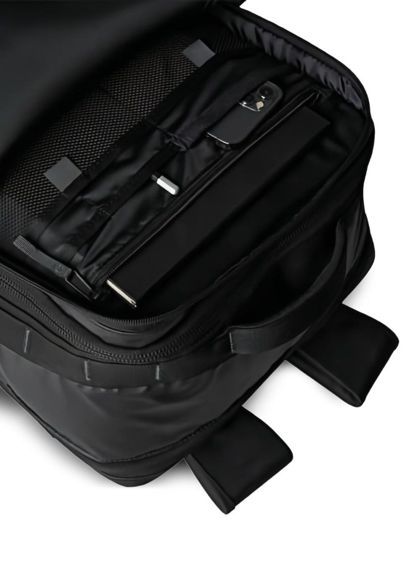 The North Face Black Boxy Multiple Compartments Backpack