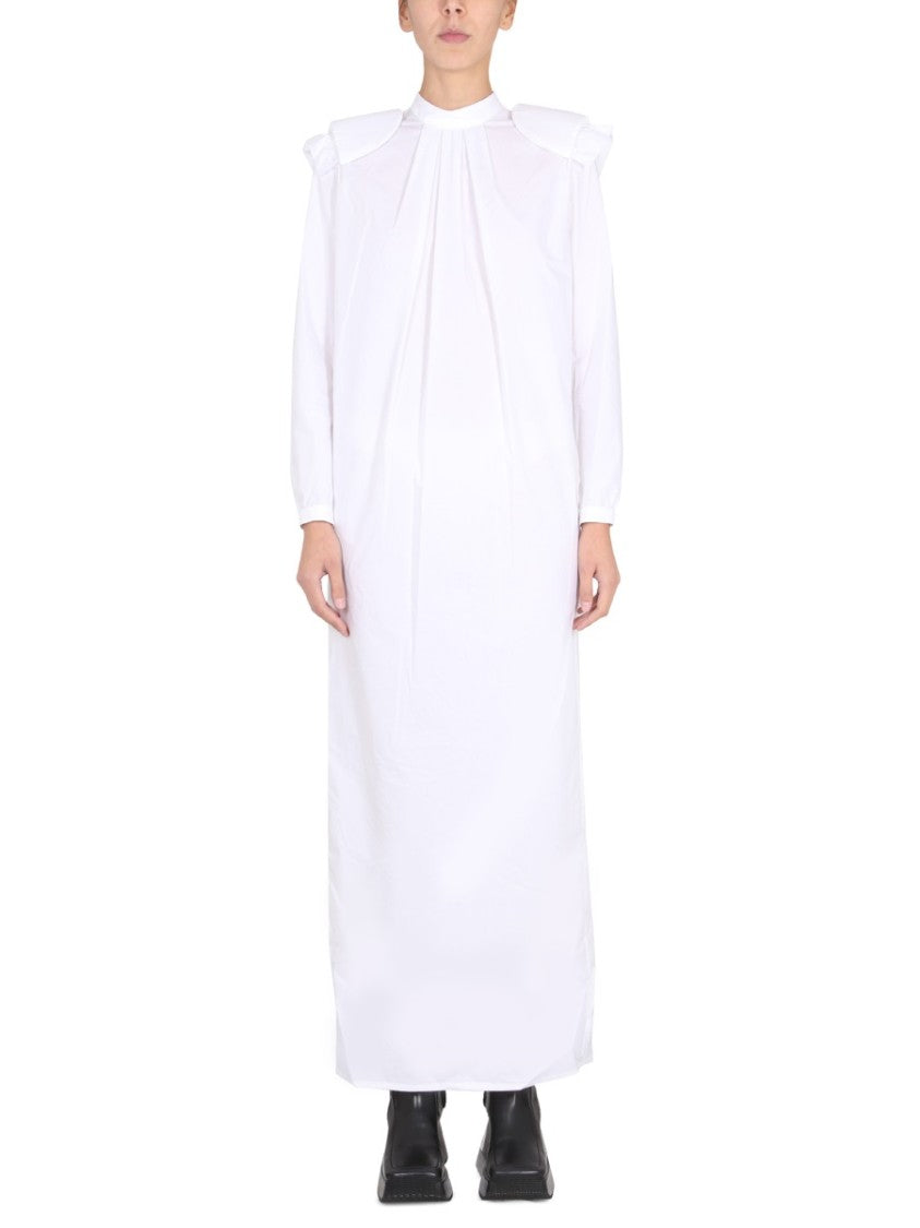 Raf Simons Long White Shirt Dress