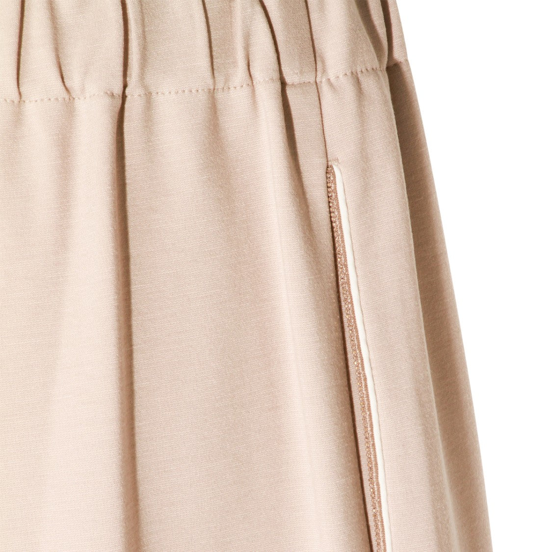 Fabiana Filippi Relaxed Straight-Leg Trousers With Elastic Waistband