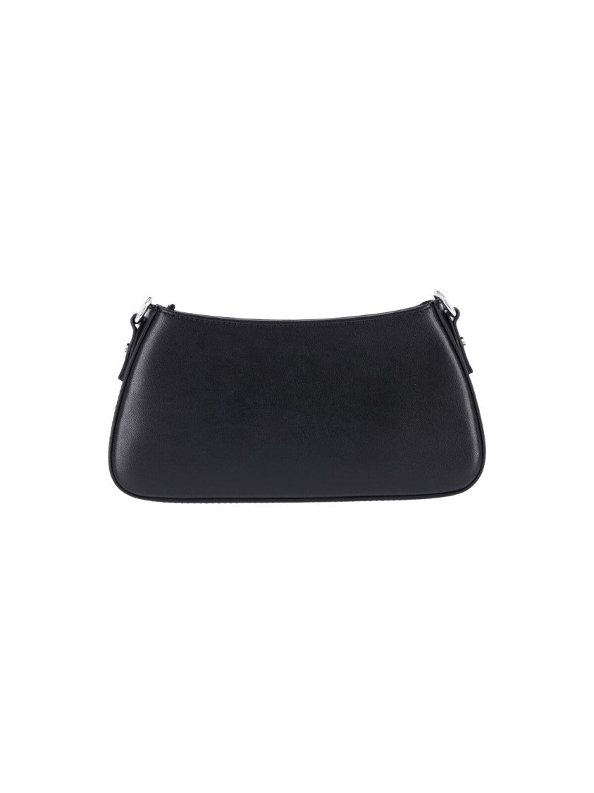 Vivienne Westwood Black Tasha Calfskin Shoulder Bag