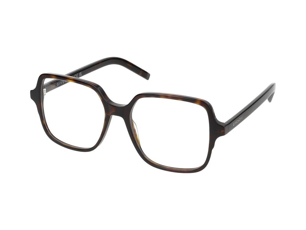 Givenchy Tortoiseshell Square Frame Eyeglasses