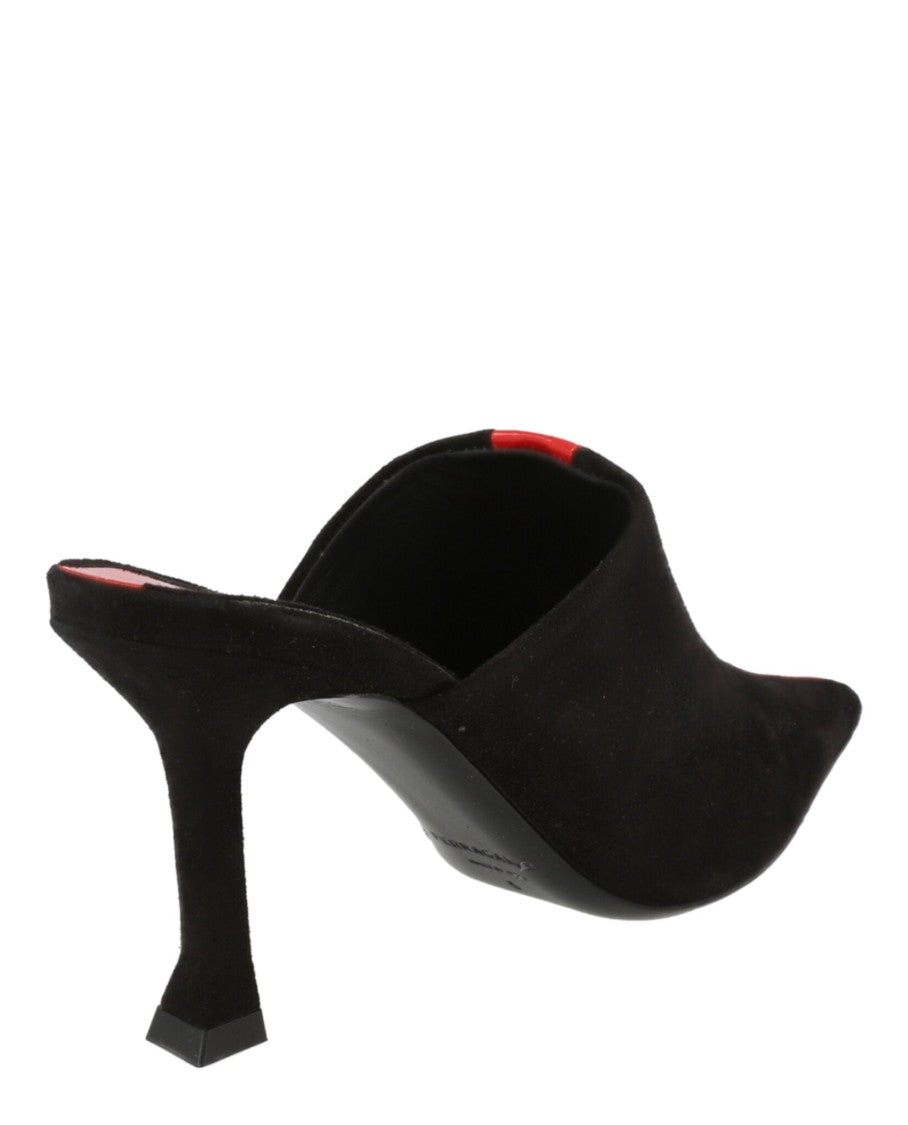 Ferragamo Sophye Suede Mules