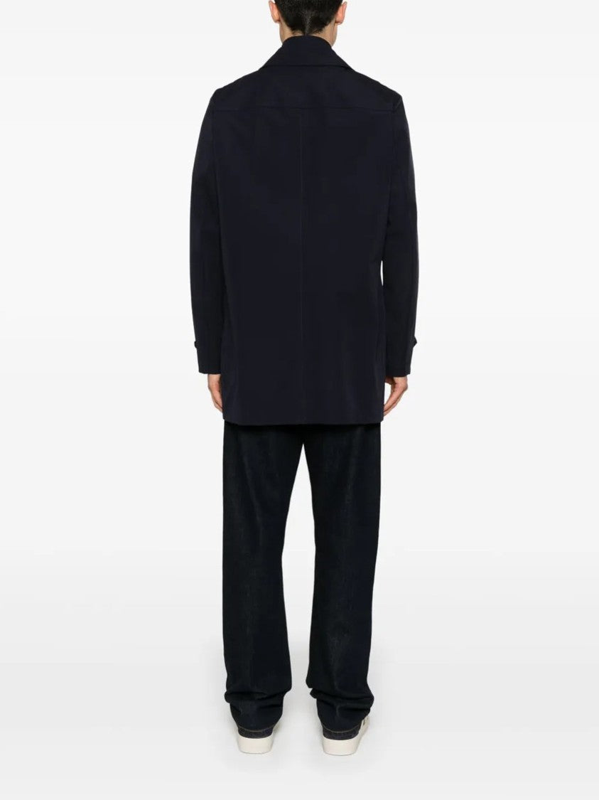 Fay Morning Stretch Minimalist Black Mens Jacket