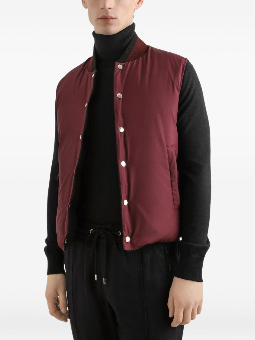 Dolce & Gabbana Quilted Reversible Padded Gilet