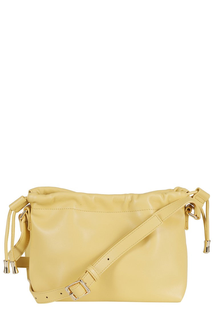 A.P.C. Butter Polyurethane-Blend Sac Ninon Mini Drawstring Bucket Bag