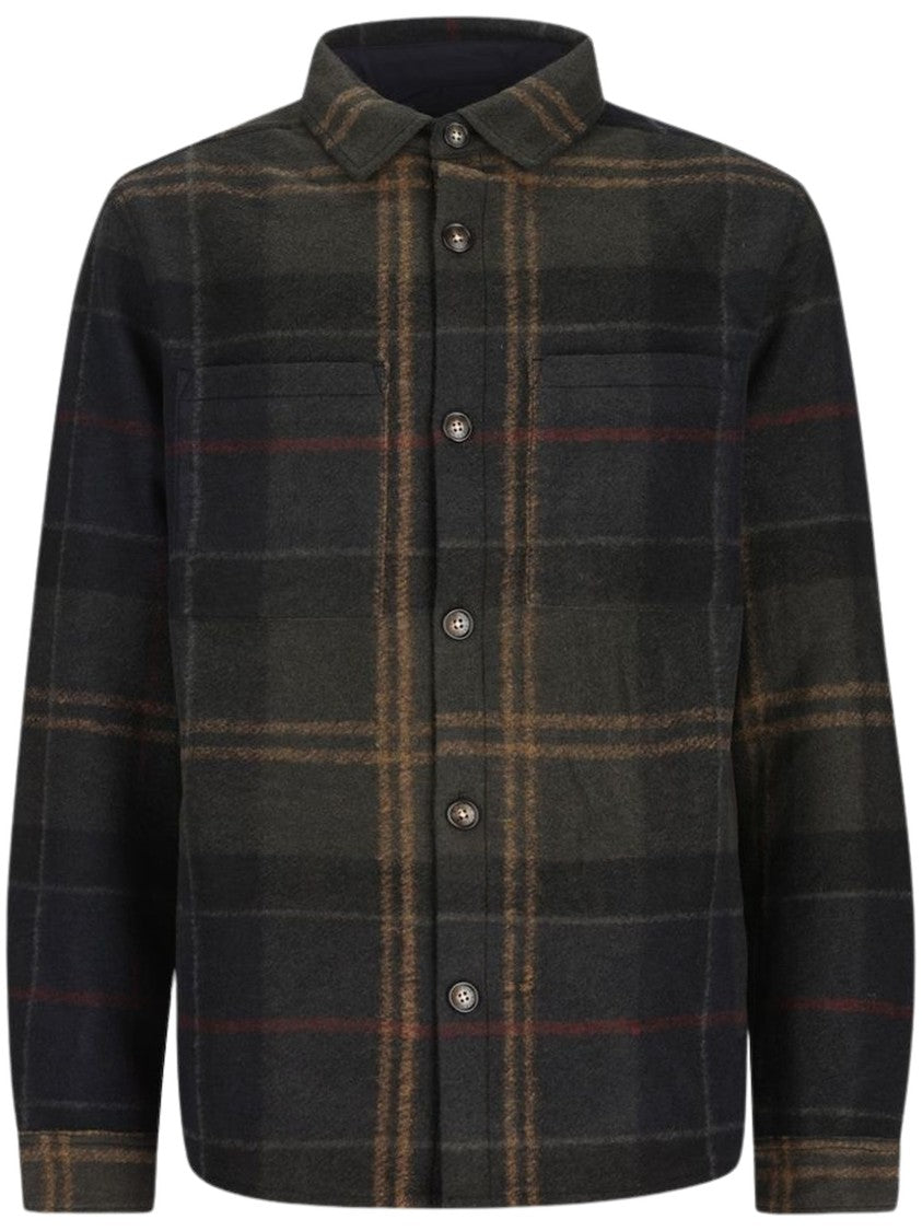 Barbour Woodlane Brushed Plaid Flannel Shirt