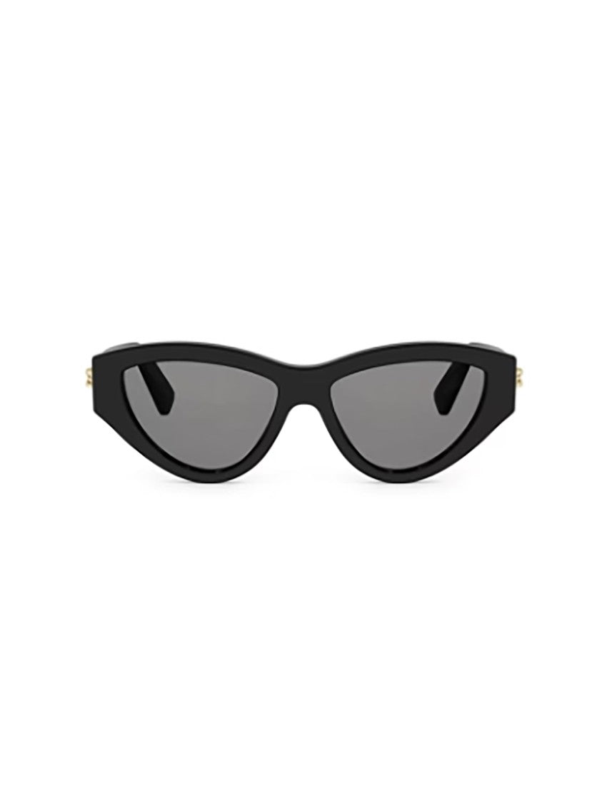 Bulgari Black Bv40088i Cat-Eye Gold Sunglasses