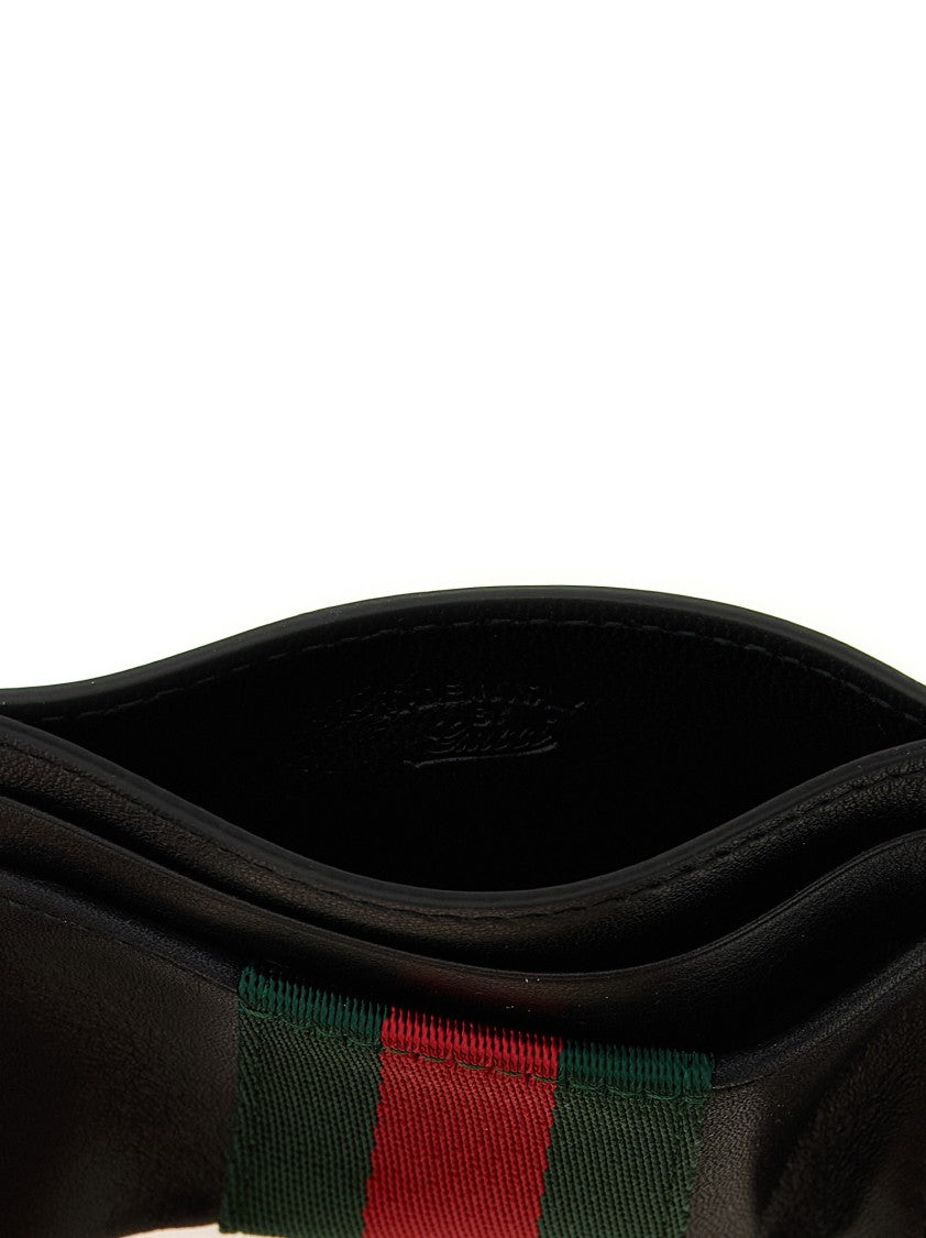 Gucci 'Web Trademark' Card Holder