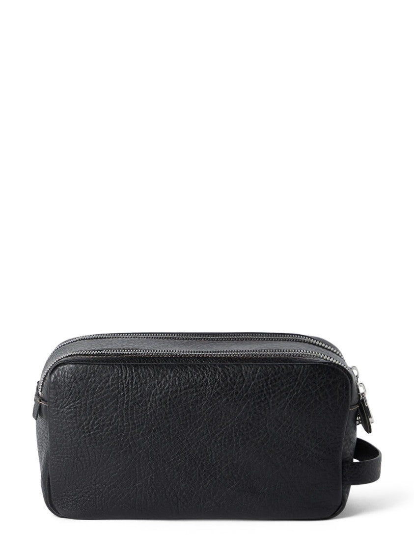 Brunello Cucinelli Textured Calf Leather Beauty Case