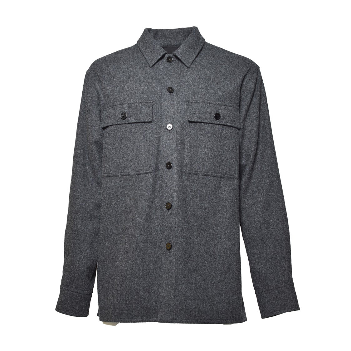 Jil Sander Textured Long-Sleeve Shirt With Classic Collar