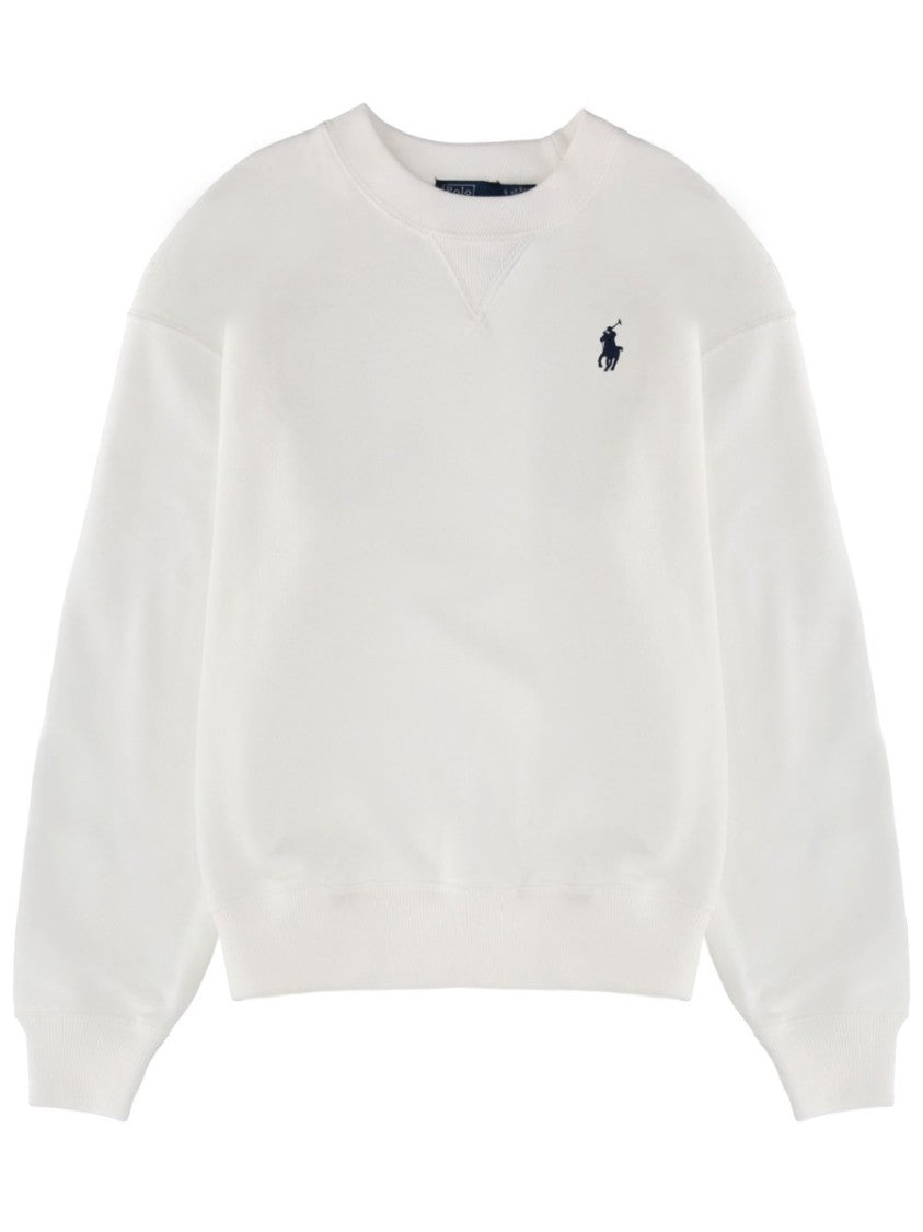 Polo Ralph Lauren Logo Embroidered Relaxed Crewneck Sweatshirt