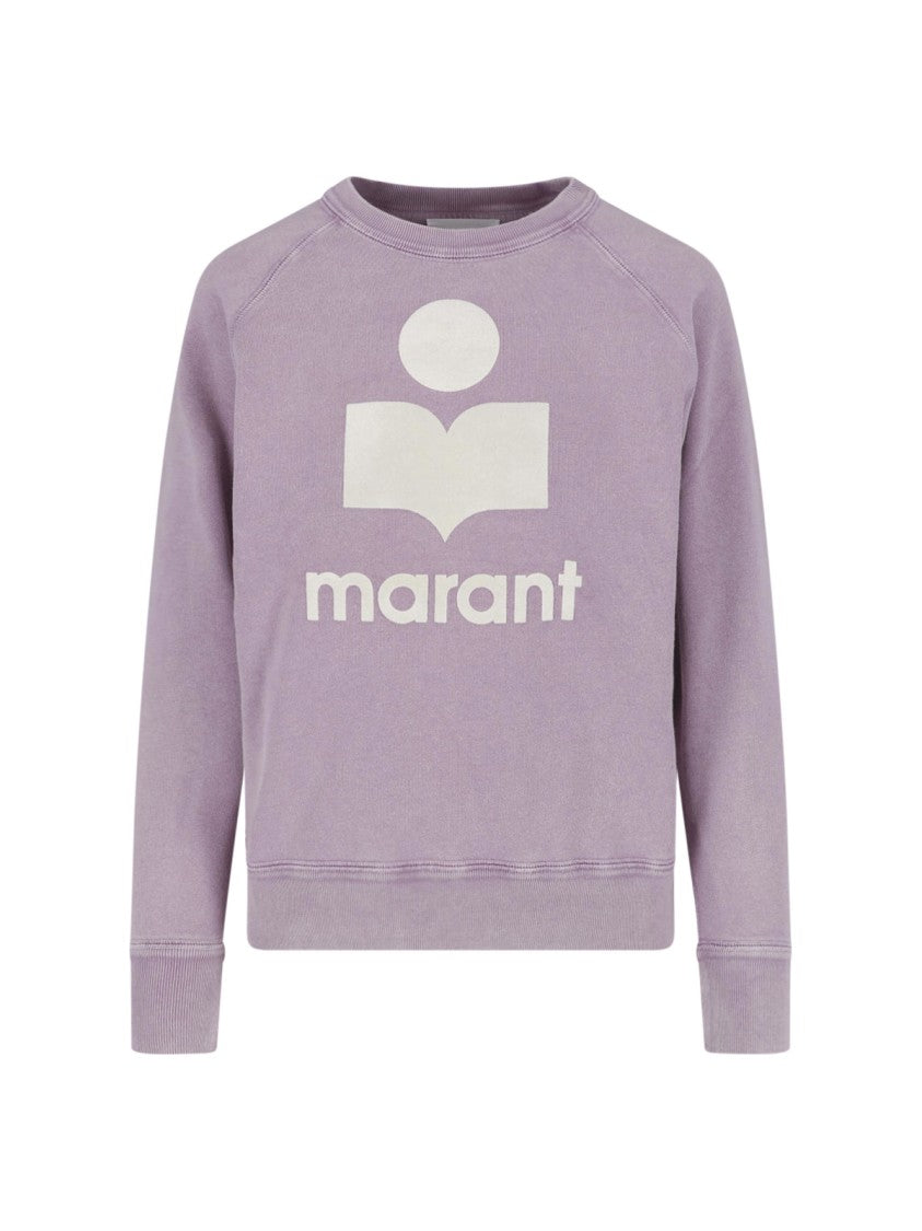 Isabel Marant Étoile Pink Milly Cotton Crewneck Sweatshirt