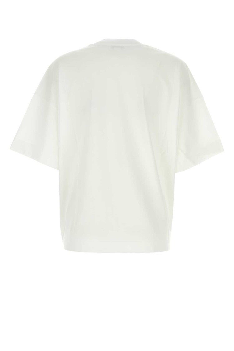 Alexander Mcqueen White Cotton Oversize T-Shirt