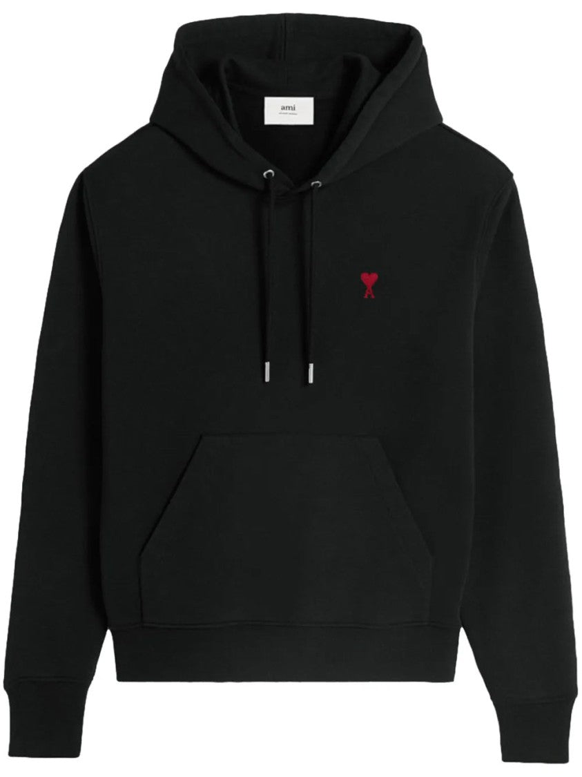 Ami Hooded Cotton Sweatshirt