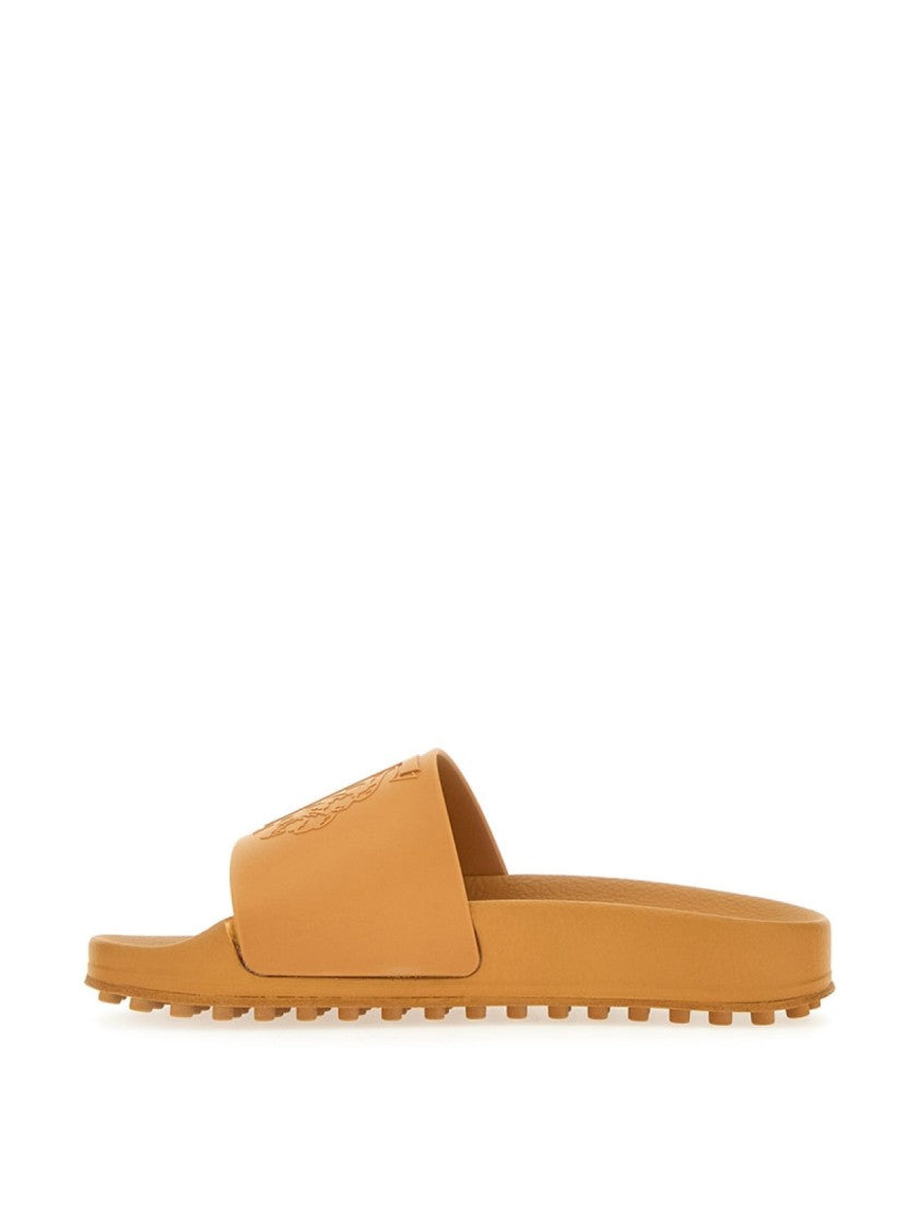 Tod's Monogram Logo Slides Sandals