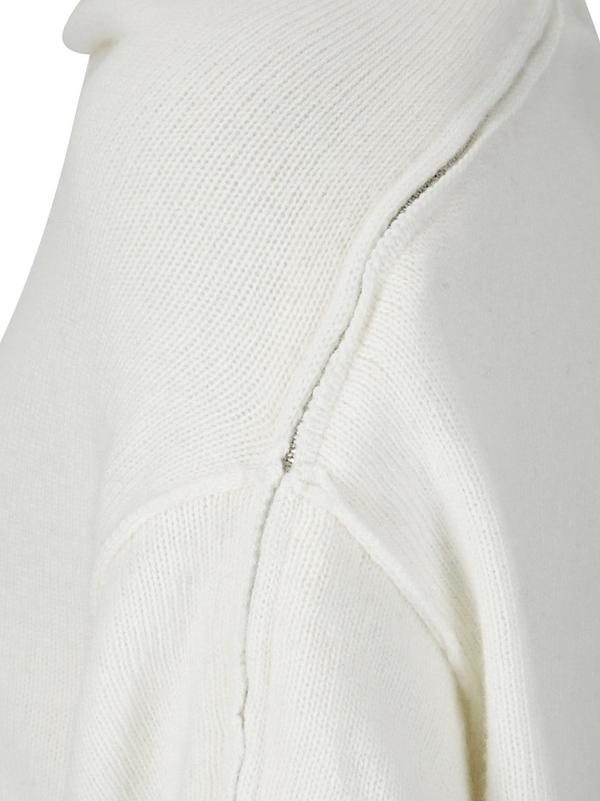 Stefano Mortari Zip Detail Turtleneck Sweater