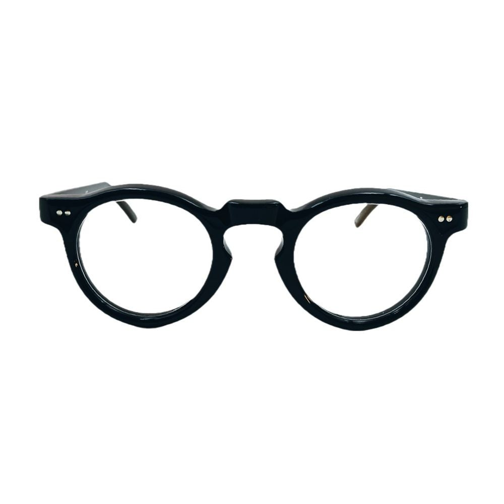 Toffoli Costantino T058 Handcrafted Black Acetate Sunglasses