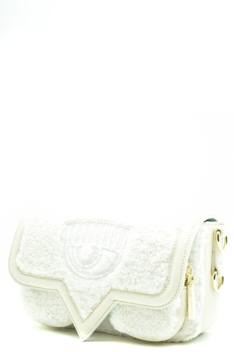 Chiara Ferragni White Shoulder Bag