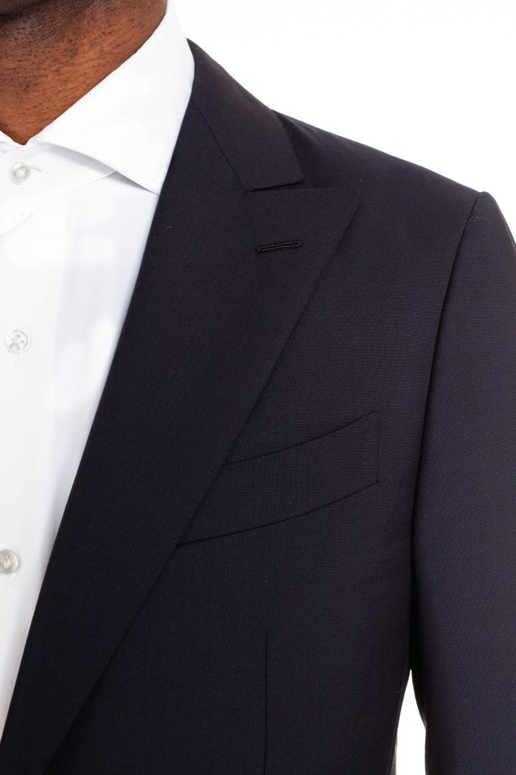 Caruso Miura Drop 8R Wool-Mohair Suit