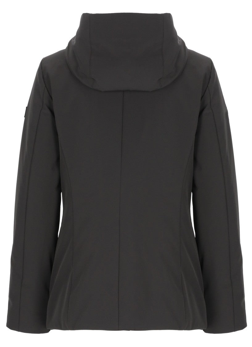 Peuterey Black Farquar Hooded Padded Jacket