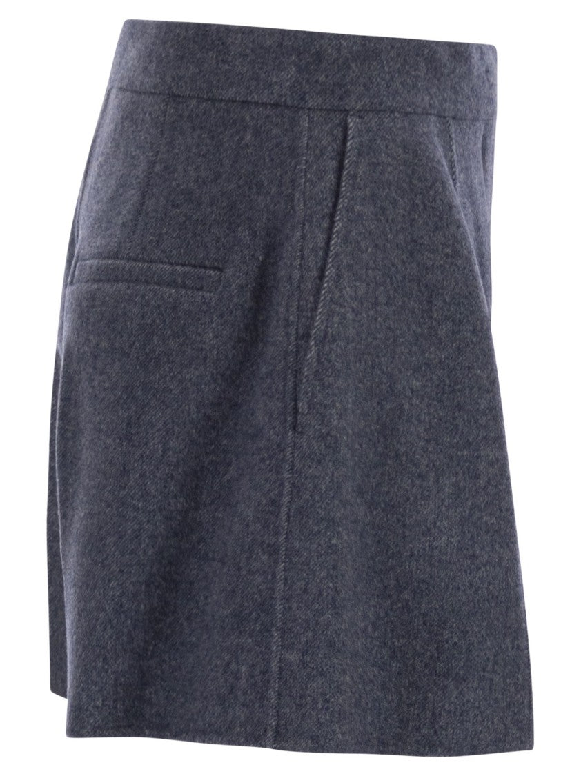 Sportmax Braies1234 - Wool Bermuda Shorts