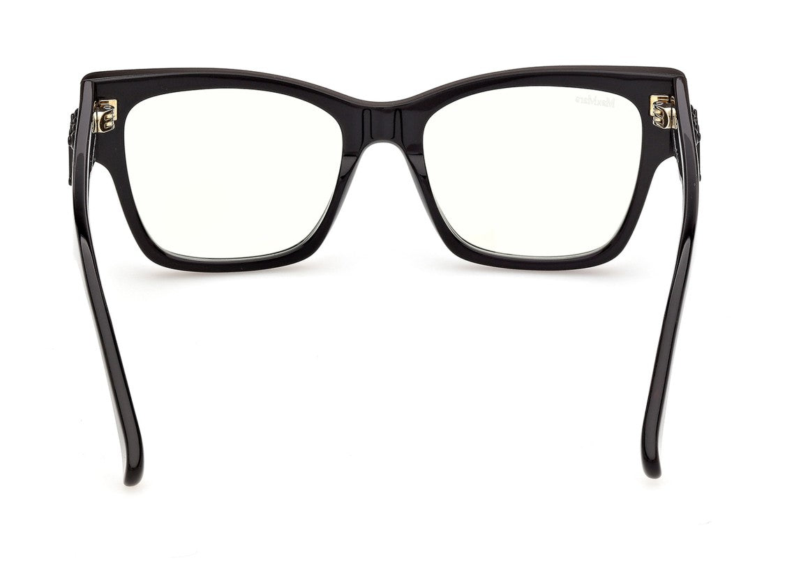 Max Mara Mm5251-B Embossed Logo Oversized Square Sunglasses