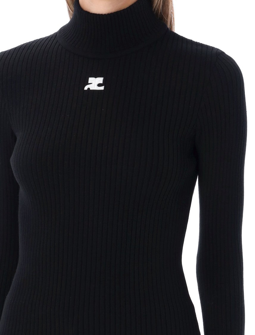 Courrèges Reedition Knit Ls Jumper