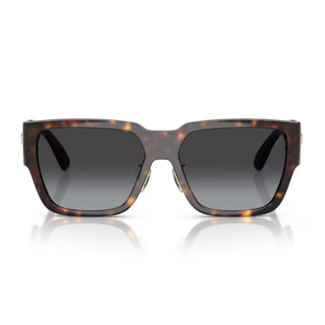 Versace Havana 0Ve4483d Medusa Biggie Injected Square Sunglasses